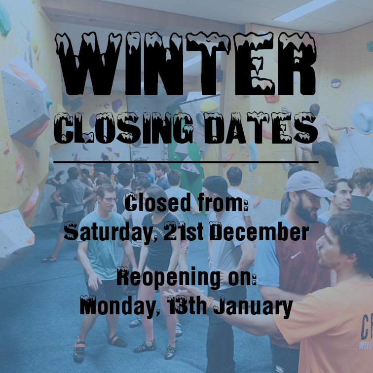 Winter Closure Dates